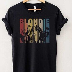 Blondie Band Music Fan Rock Pop New Wave Icon Classic Graphic Concert T-Shirt 05